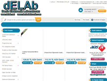 Tablet Screenshot of delab.net